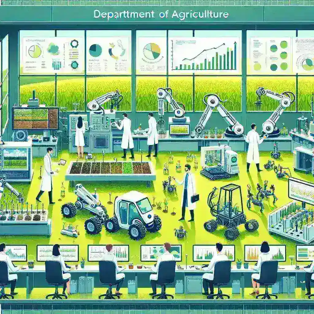 USDA Adopting Robotics for Soil Sampling and Climate Data Collection